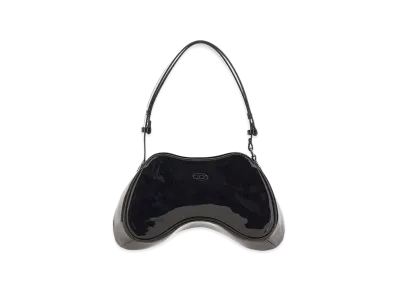 Diesel Women's Play Shoulder Shoulder Bag "Black"