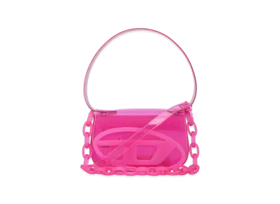Diesel Women's Rubber 1Dr Shoulder Bag "Pink"