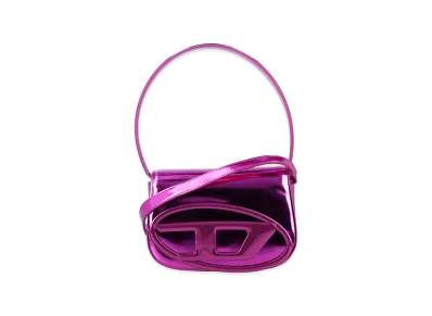 Diesel Women's Leather 1Dr Shoulder Bag "Fuchsia"