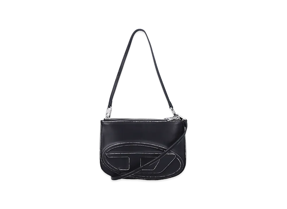 Diesel Women's Leather 1Dr Shoulder Bag "Black"