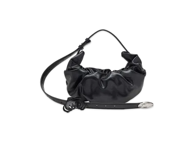 Diesel Women's Synthetic Leather Grab-D Shoulder Bag "Black"