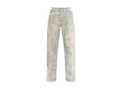 Diesel Women's Washed-Effect Jeans With Rips "Blue"