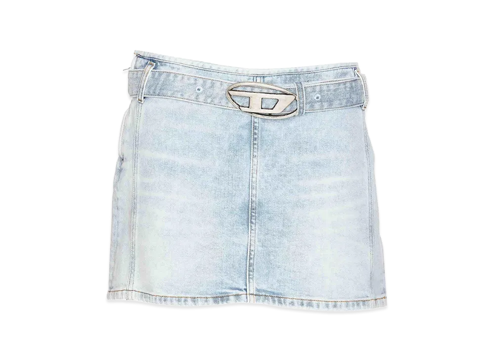 Diesel Women's "De-Flip-S" Skirt "Denim"
