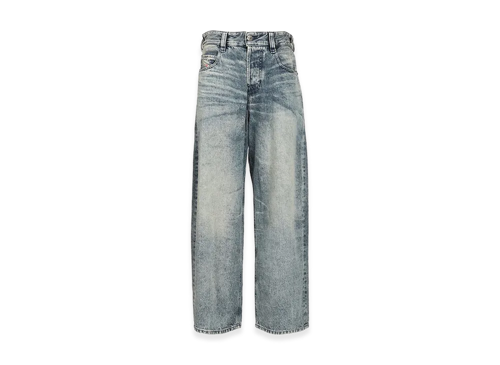 Diesel Women's 1997 D-Enim Medium Waist Relaxed Jeans "Blue"