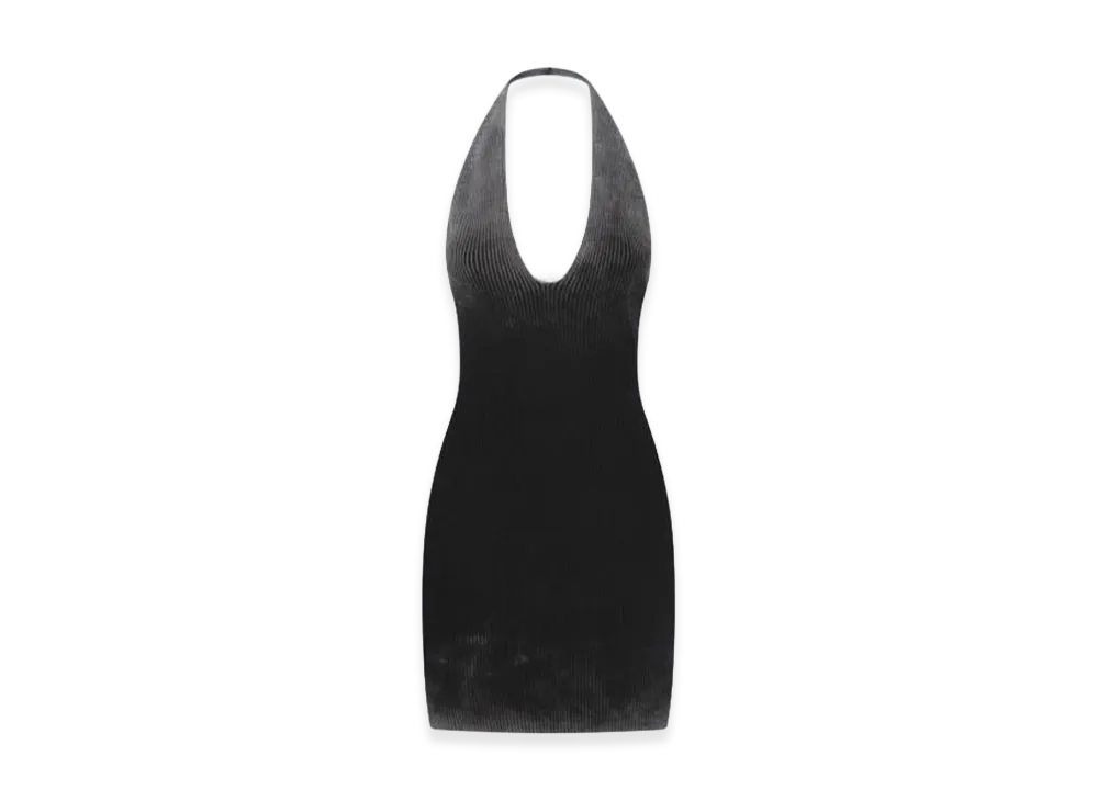 Diesel Women's Cotton Mini Dress "Black"