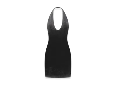 Diesel Women's Cotton Mini Dress "Black"