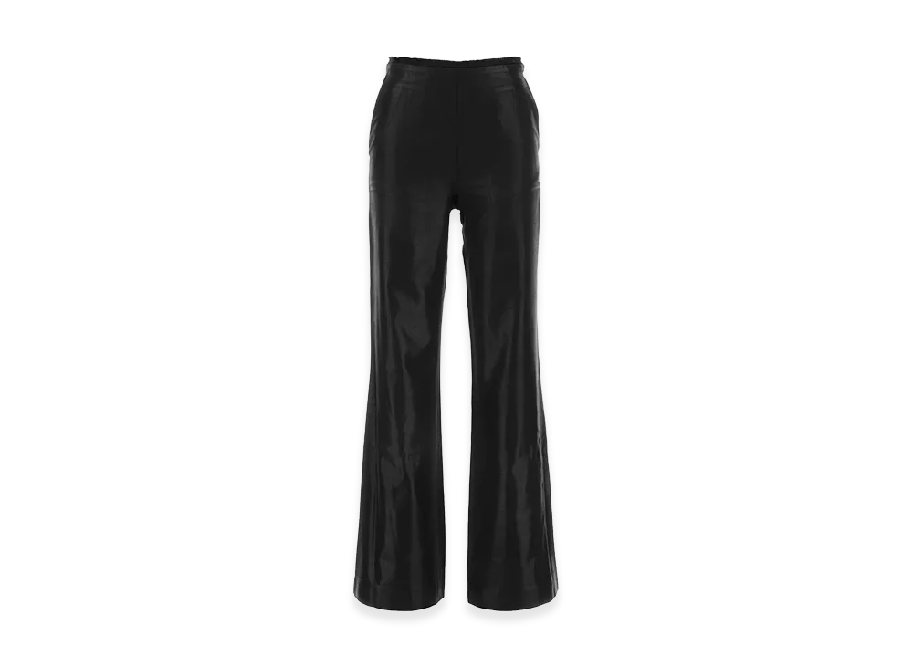 Diesel Women's Polyester Blend P-Lumys Pant "Black"