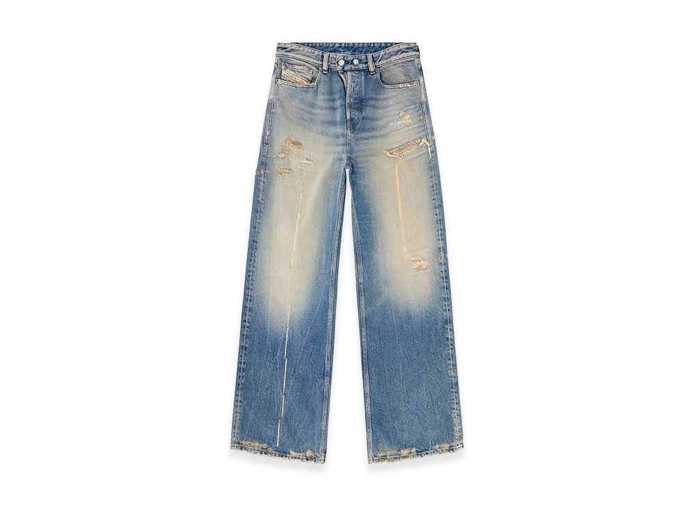 Diesel Women's D-Sire Wide Leg Jeans 1996 "Blue"