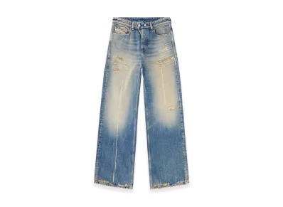 Diesel Women's D-Sire Wide Leg Jeans 1996 "Blue"