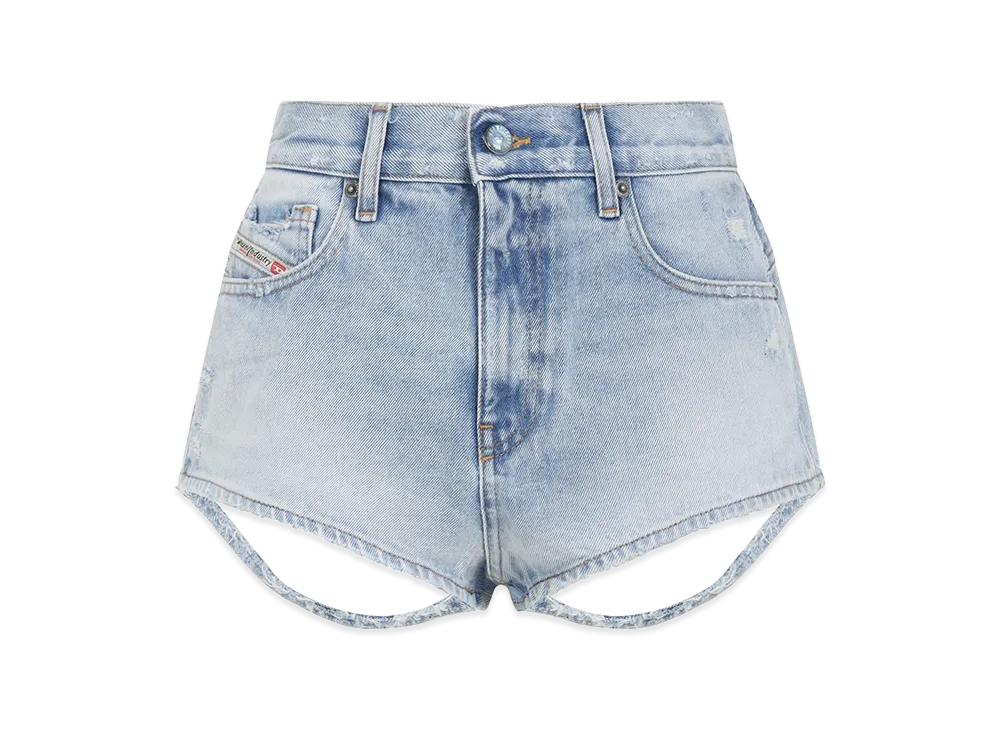 Diesel Women's De-Lunar Shorts "Blue"