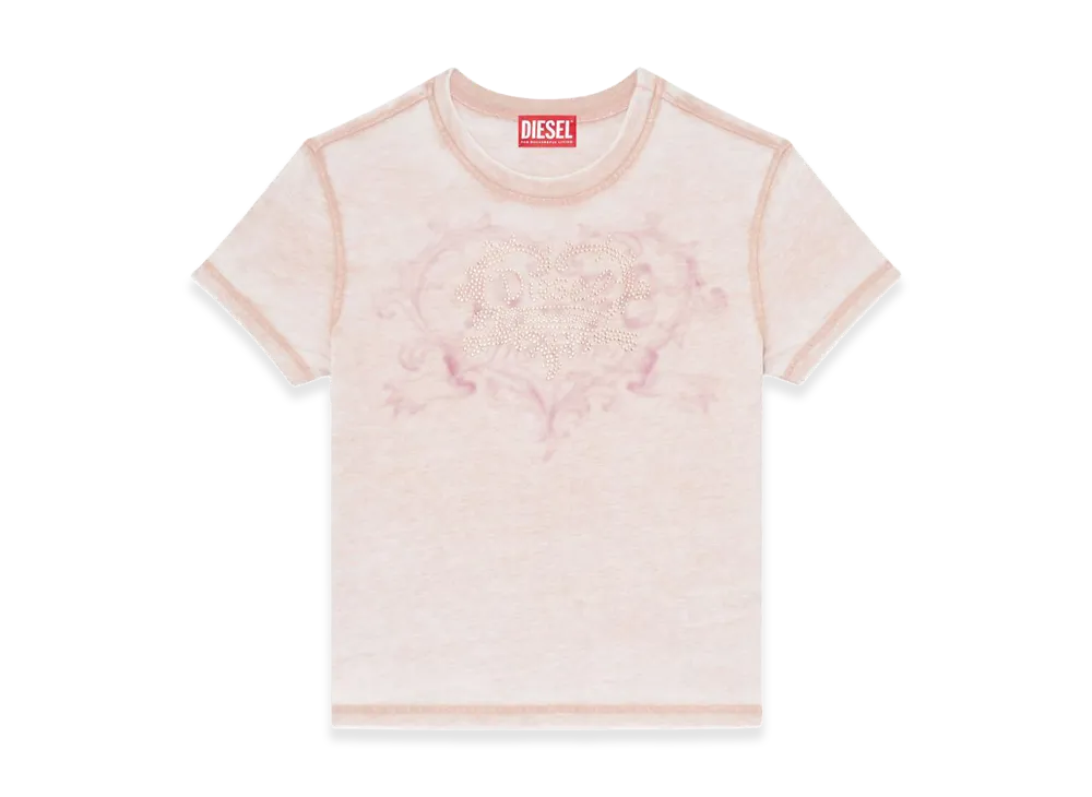 Diesel Women's T-Shirts "Pink"