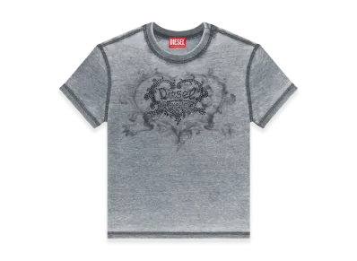 Diesel Women's T-Shirts "Gray"
