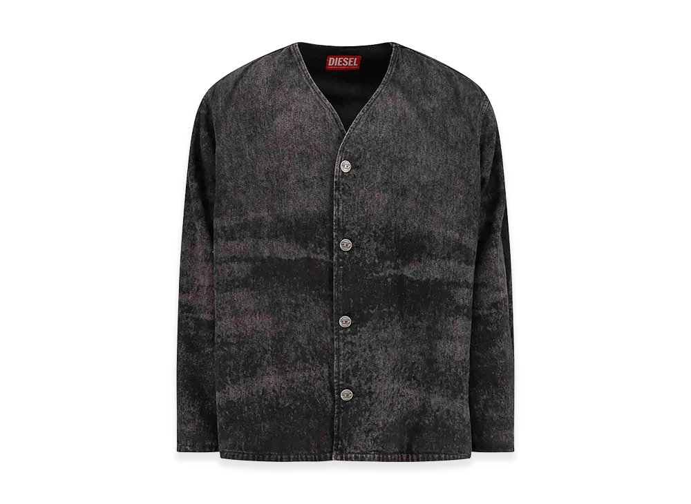 Diesel Giubbino D-Boy-Fsh1 In Denim "Gray"