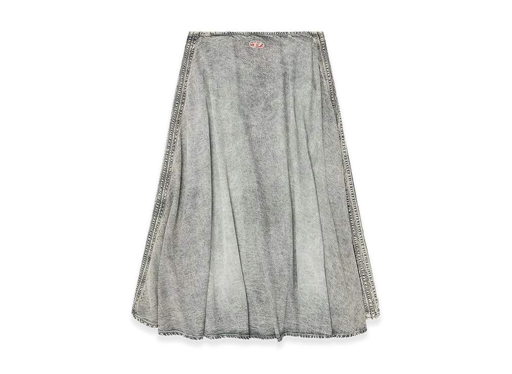 Diesel Women's Midi Skirt "Gray"