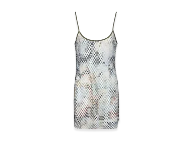 Diesel Women's Short Dress With Slim Straps "Multi"