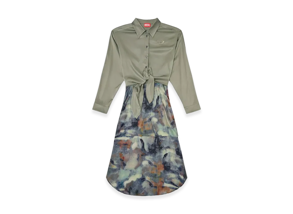Diesel Women's Dresses "Blue/Green"