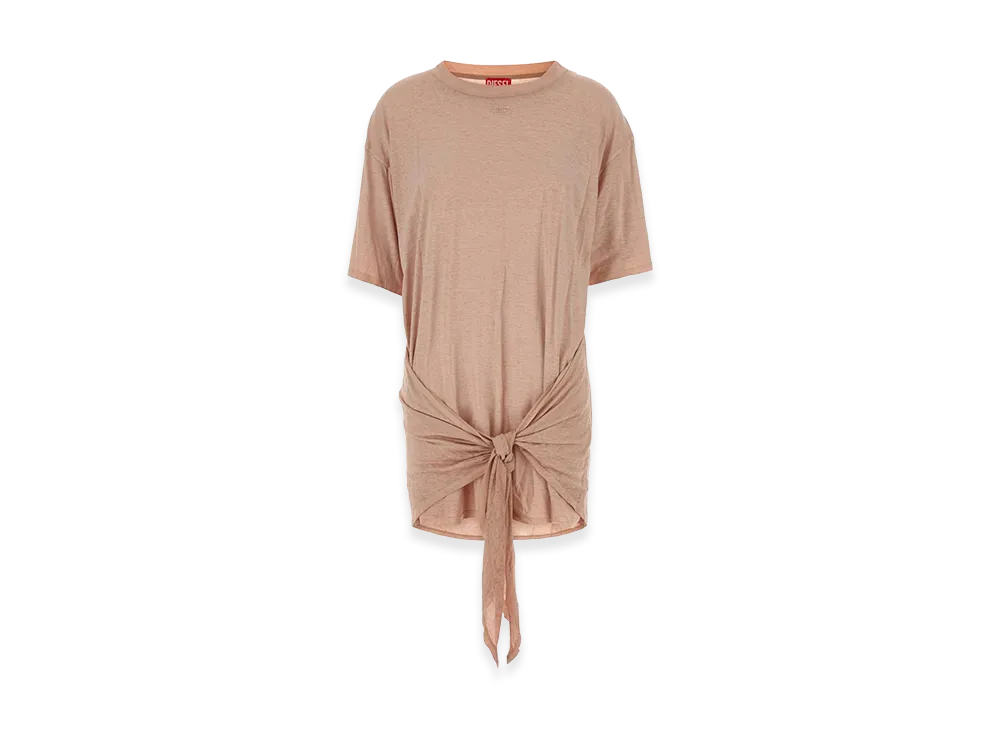 Diesel Women's Jersey T-Shirt Dress "Pink"