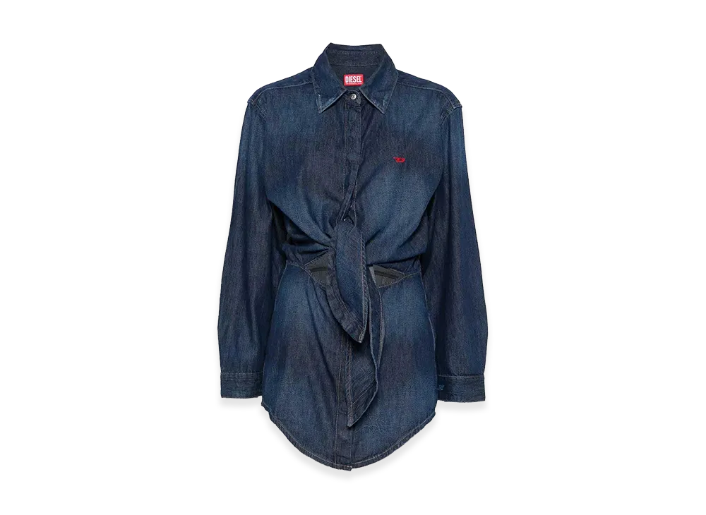 Diesel Women's `De-Susan-D` Dress "Denim"