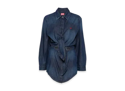 Diesel Women's `De-Susan-D` Dress "Denim"