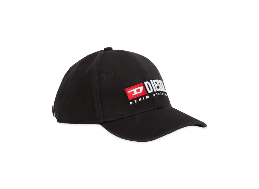 Diesel Baseball Hat With Logo "Black"