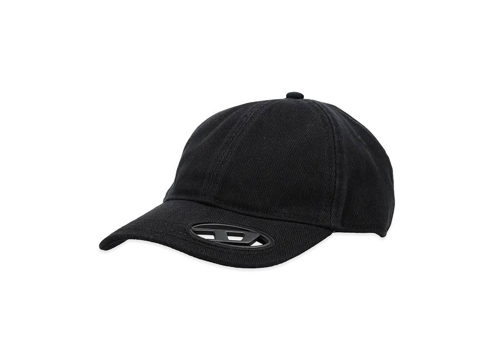 Diesel C-Plak Baseball Cap "Black"