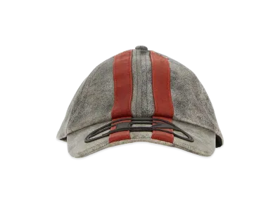 Diesel Printed Leather C-Olav Baseball Cap "Multi"