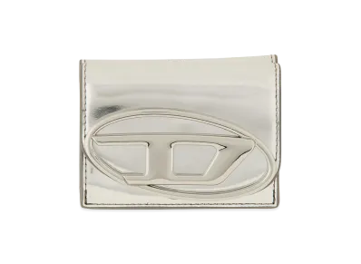 Diesel Women's Trifold Wallet "Silver"
