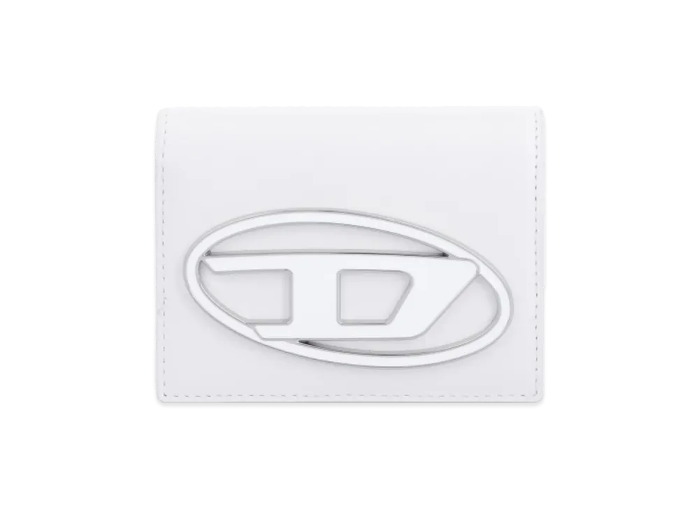 Diesel Women's Wallet In Leather With Logo "White"