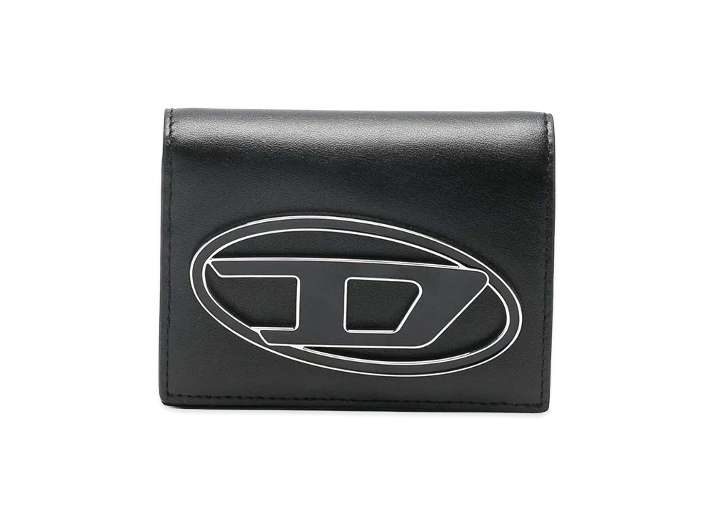 Diesel Women's Wallet In Leather With Logo "Black"