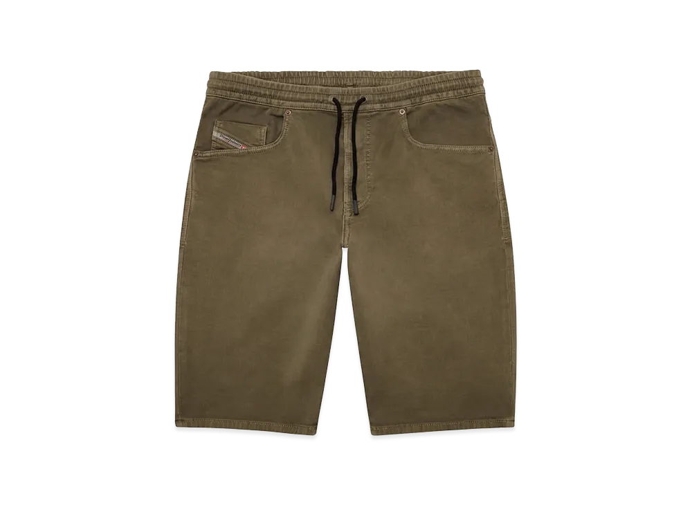 Diesel Drawstring Shorts D-Krooley Joggjeans "Khaki"