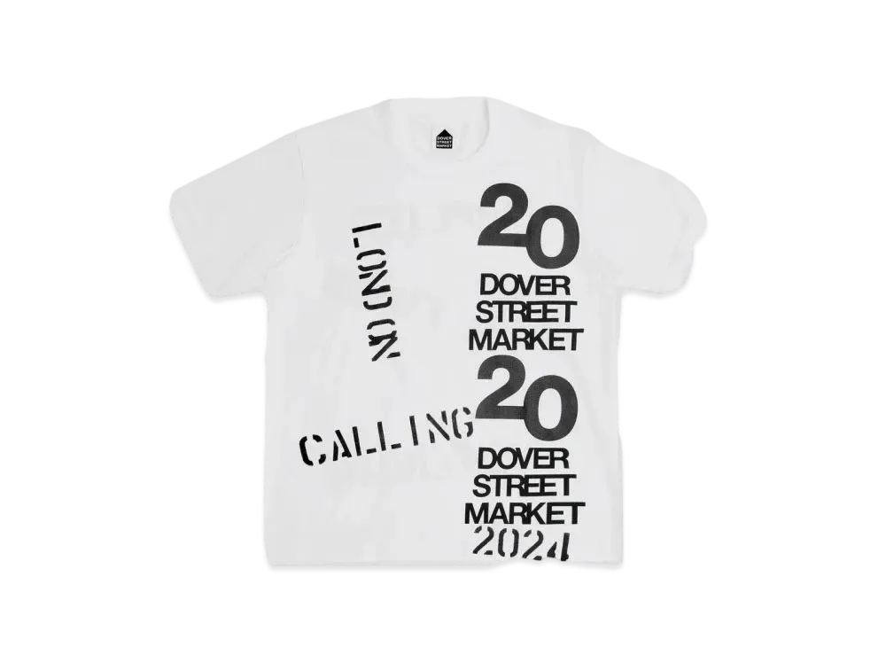 Dover Street Market London x Applied Art Forms 20th Anniversary Tee "White"