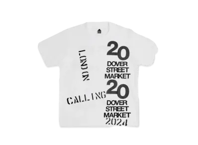 Dover Street Market London x Applied Art Forms 20th Anniversary Tee "White"