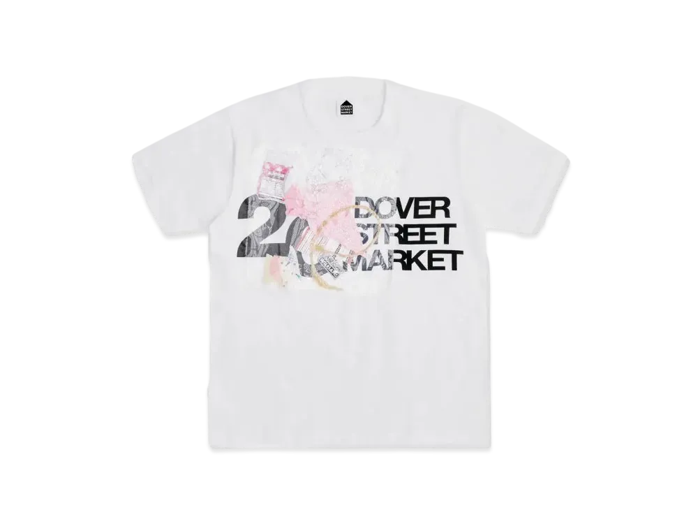 Dover Street Market London x Ashley Williams 20th Anniversary Tee "White"