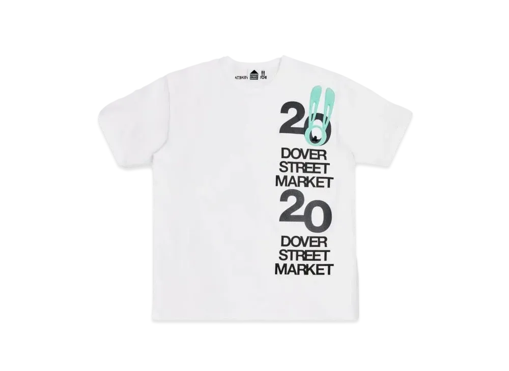 Dover Street Market London x Bottega Veneta 20th Anniversary Tee "White"