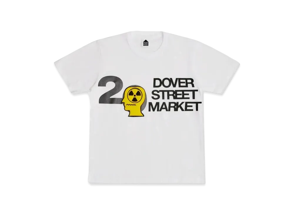 Dover Street Market London x Brain Dead 20th Anniversary Tee "White"