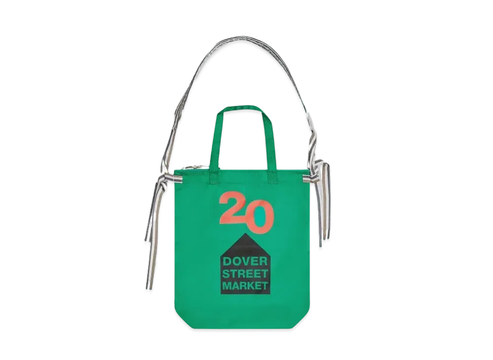 Dover Street Market London x Casey Casey 20th Anniversary Tote "Green"