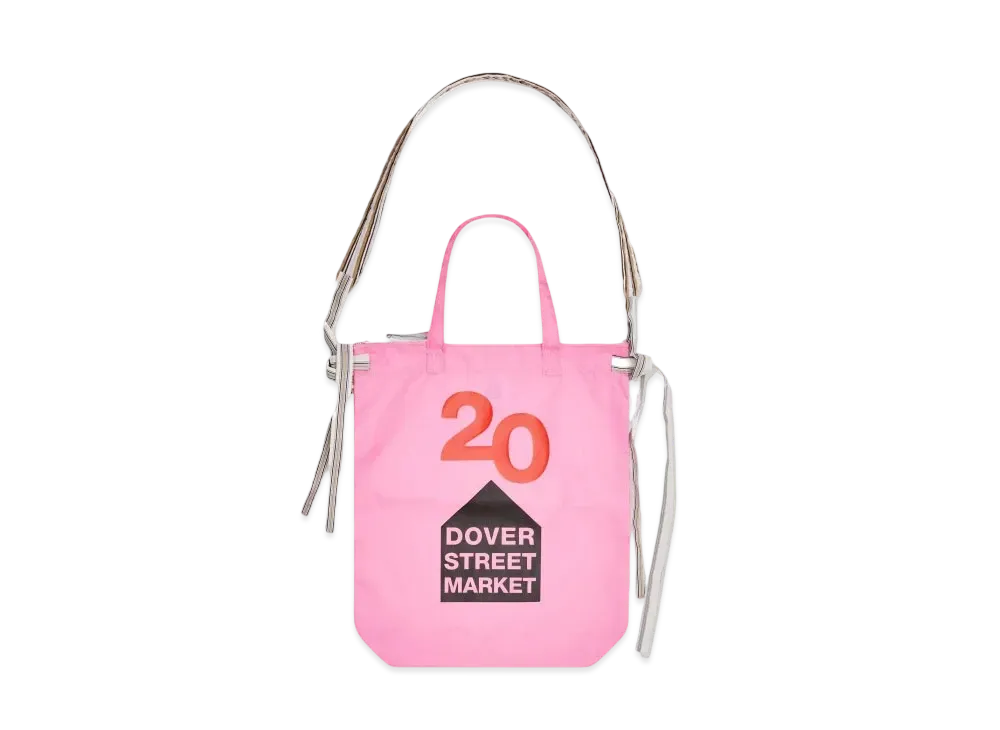 Dover Street Market London x Casey Casey 20th Anniversary Tote "Pink"