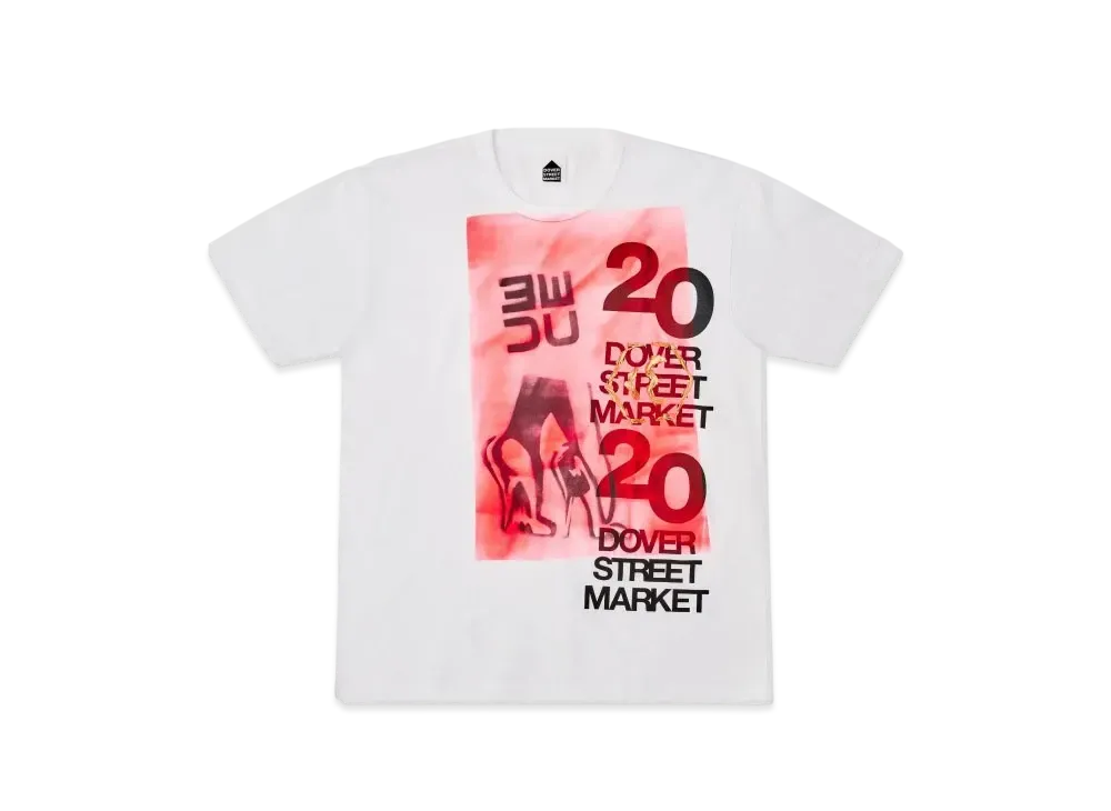 Dover Street Market London x Cav Empt 20th Anniversary Tee "White"