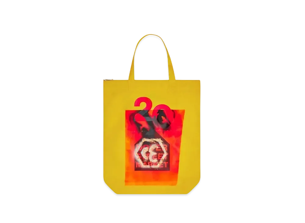 Dover Street Market London x Cav Empt 20th Anniversary Tote "Yellow"