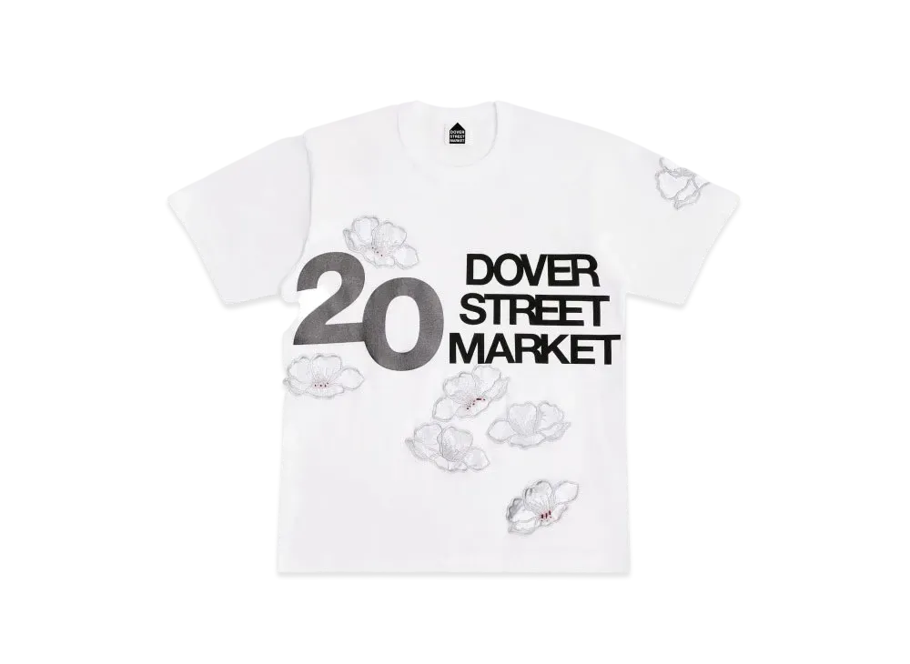 Dover Street Market London x Cecilie Bahnsen 20th Anniversary Tee "White"