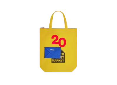 Dover Street Market London x Charles Jeffrey Loverboy 20th Anniversary Tote "Yellow"