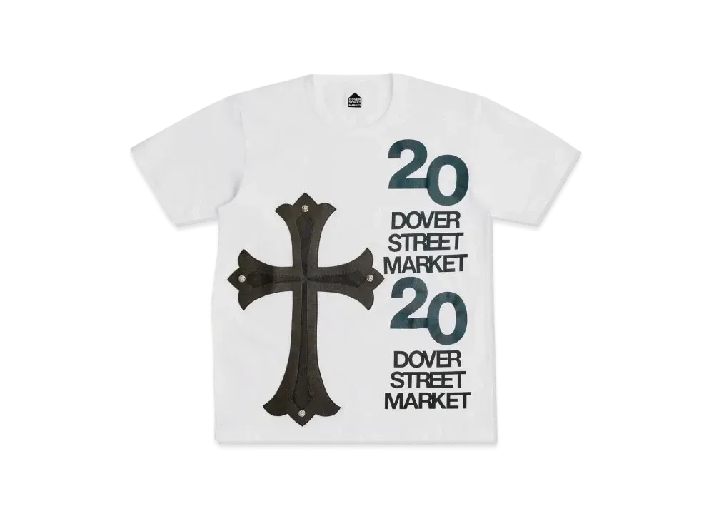 Dover Street Market London x Chrome Hearts 20th Anniversary Tee "White"