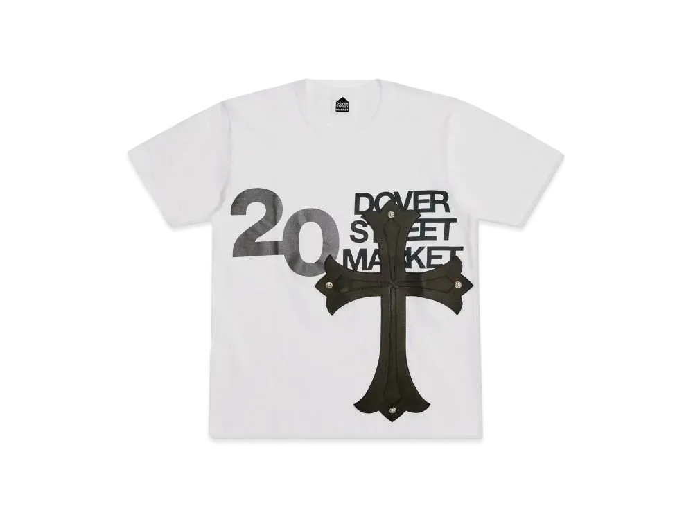 Dover Street Market London x Chrome Hearts 20th Anniversary Tee "White"