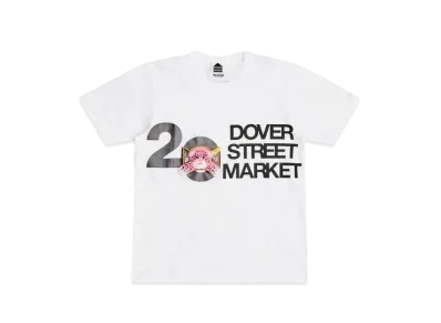 Dover Street Market London x Doublet 20th Anniversary Tee "White"