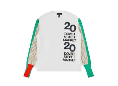 Dover Street Market London x Kiko Kostadinov 20th Anniversary Crew "White"