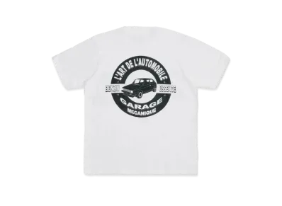 Dover Street Market London x KAR / L'Art de l'Automobile 20th Anniversary Tee "White"
