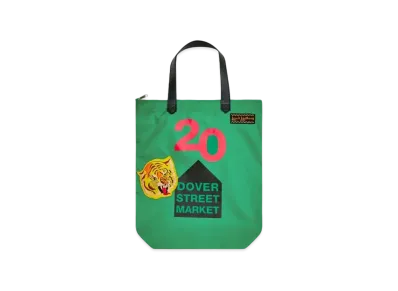 Dover Street Market London x Lewis Leathers 20th Anniversary Tote "Green"