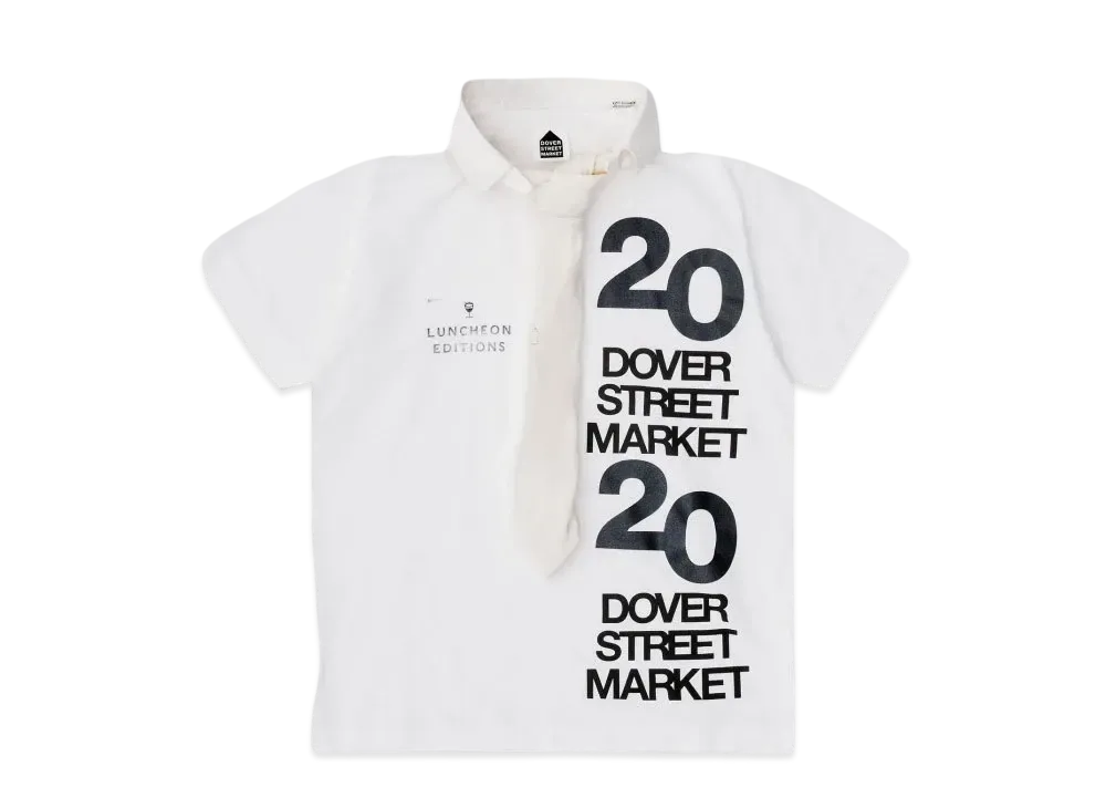 Dover Street Market London x Luncheon 20th Anniversary Tee "White"