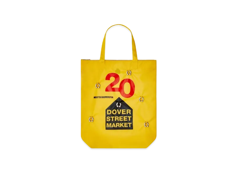 Dover Street Market London x Melitta Baumeister 20th Anniversary Tote "Yellow"