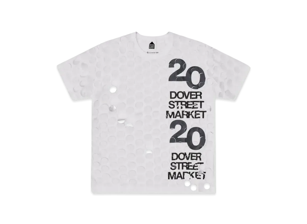 Dover Street Market London x Maison Margiela 20th Anniversary Tee "White"